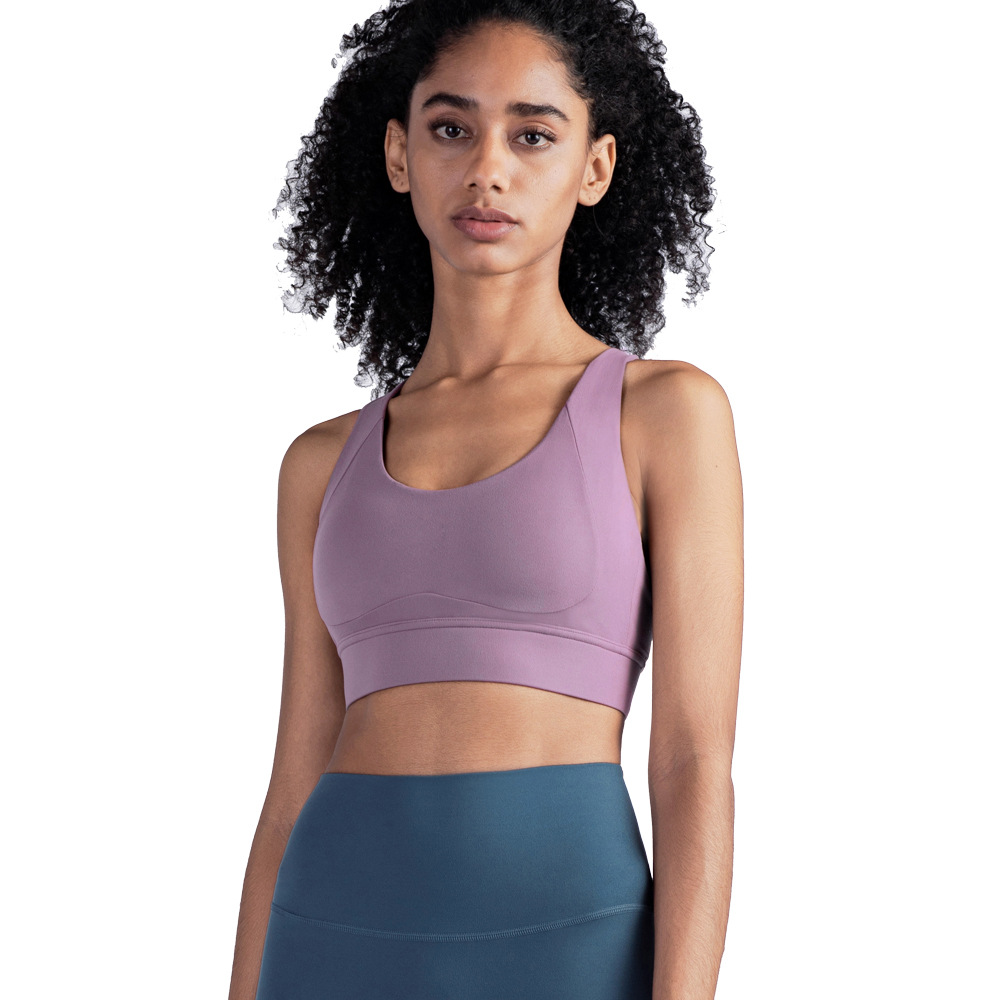 Áo ngực thể thao áo bra thể thao áo tập Dây đeo chéo vai Gym Yoga