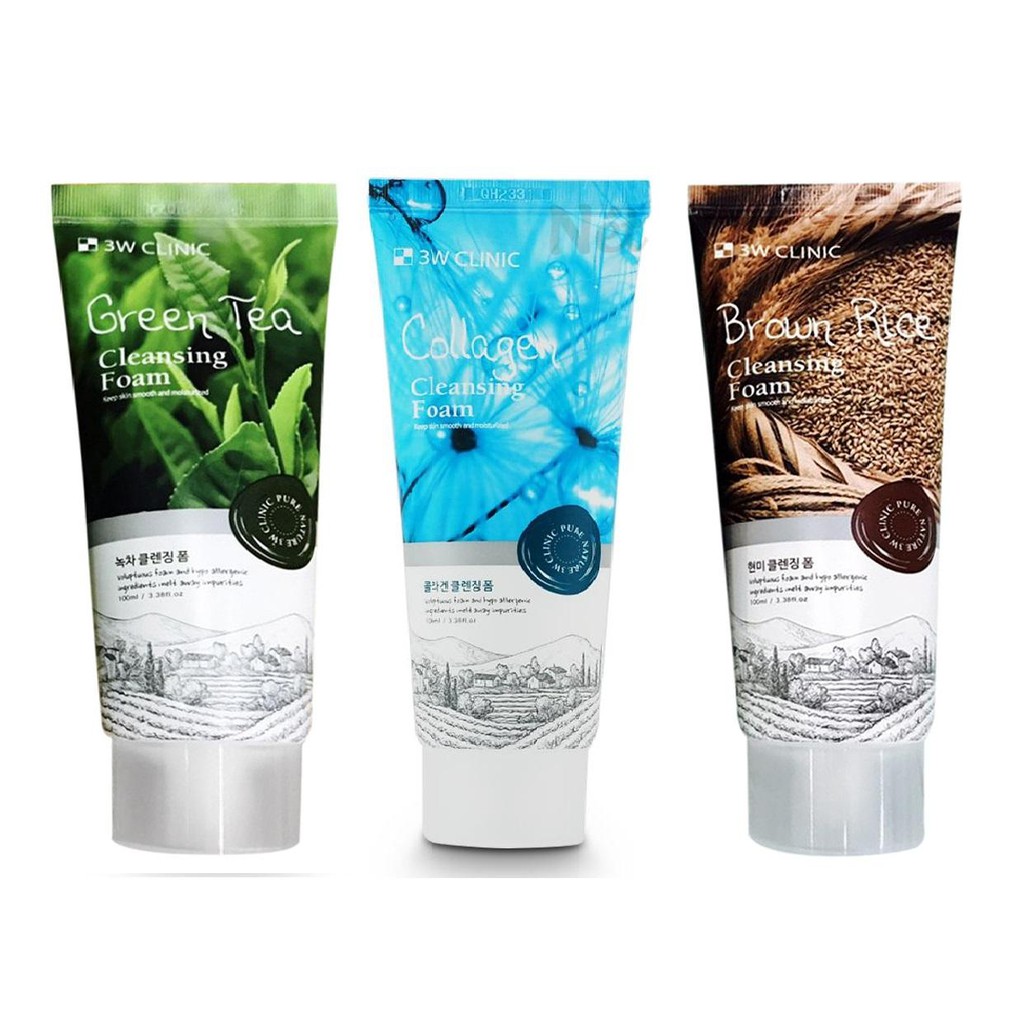 Sữa Rửa Mặt 3W Clinic Collagen 100ml