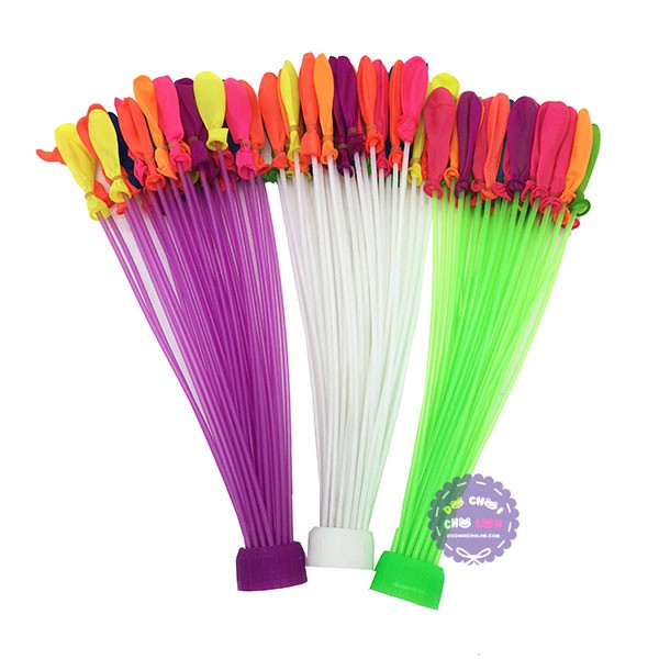 Bộ 111 Quả Bong Bóng Nước 3 Chùm Magic Balloons - Đồ Chơi Chợ Lớn Hcm