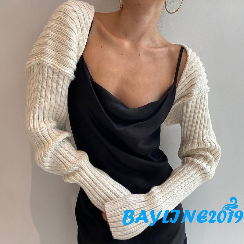 Áo khoác Cardigan dệt kim tay dài thời trang