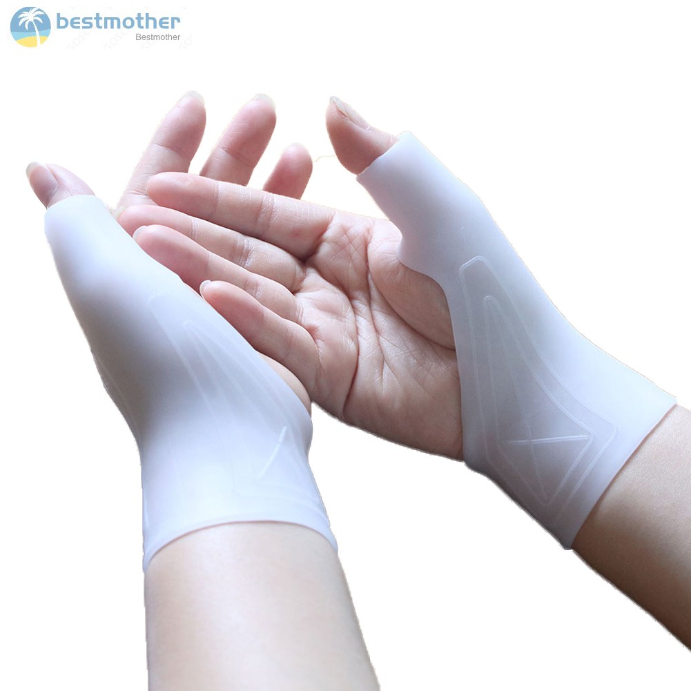 Găng tay silicon đeo cổ tay bảo vệ chống bong gân trật khớp tập luyện thể dục tiện lợi