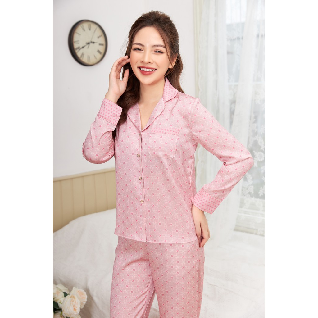 Bộ Đồ Mặc Nhà Lụa - Thời Trang Emma ETLU.0027.09