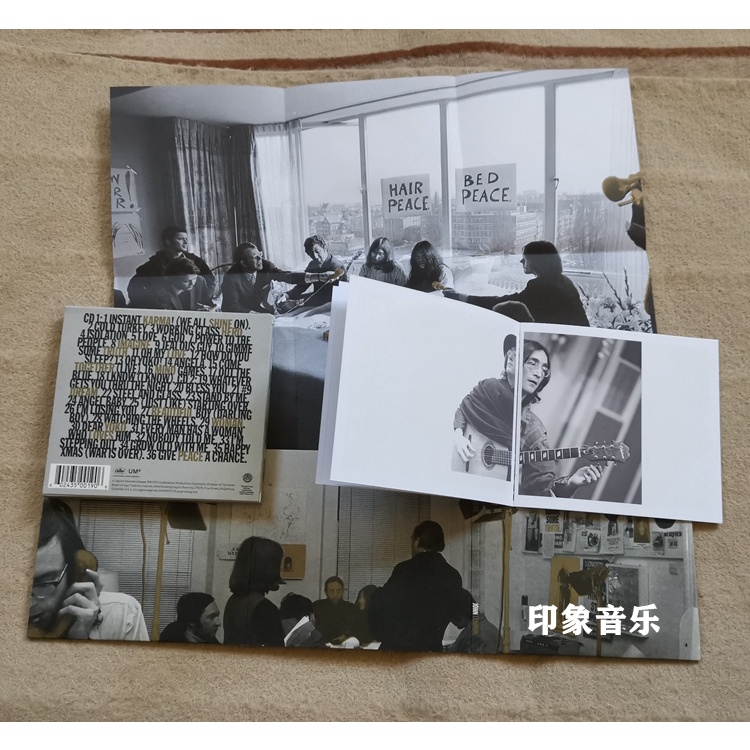 John lenon john lennon gimme some Real deluxe Phiên Bản 2 Cd