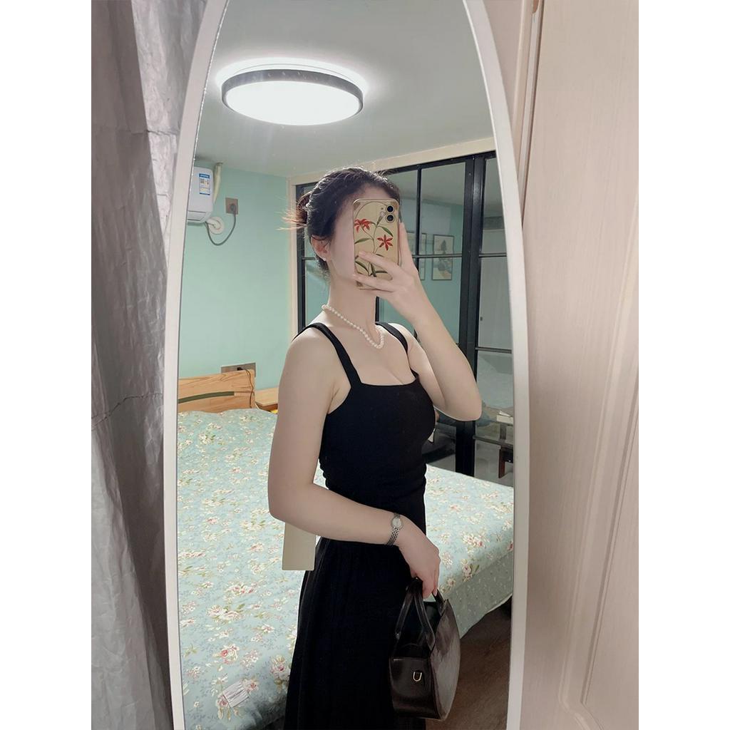 Đầm Hai Dây Màu Trắng Dáng Ôm Phong Cách Pháp Thời Trang Mùa Hè Hàng Mới 63467