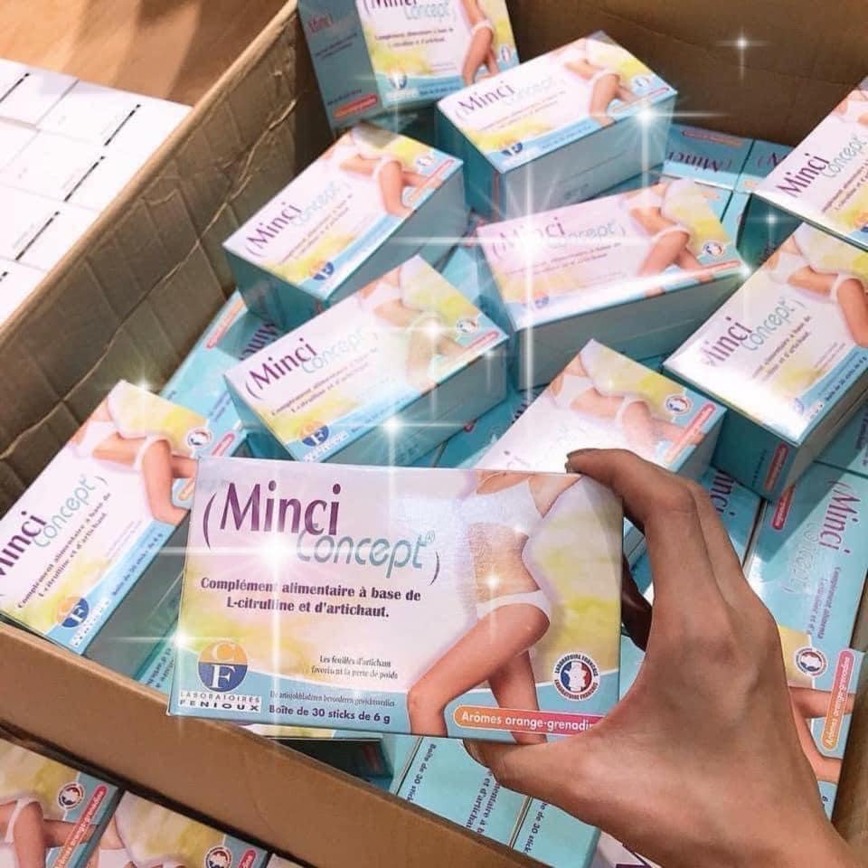 Trà Gỉam Mỡ Minci Concept Pháp 30 Gói