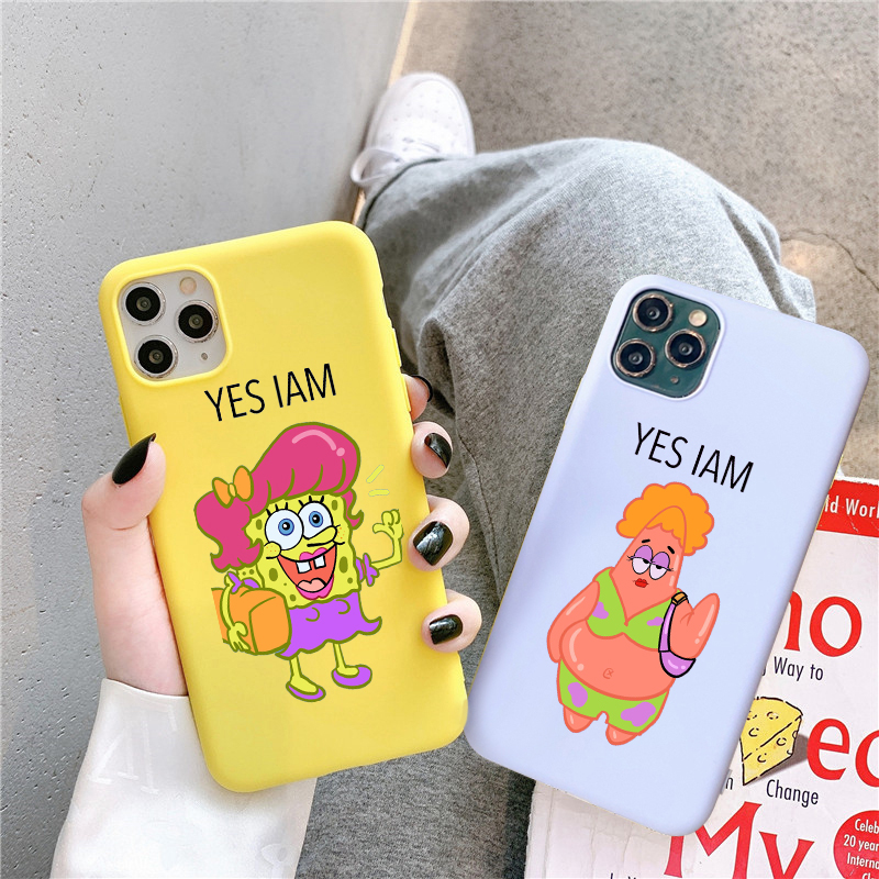 Ốp Lưng Silicone In Hình Ngộ Nghĩnh Cho Samsung S9Plus S8 S9 S8Plus S6 S10 S5 S7 S20 S20Ultra Note9 Note10Plus Note8 N950 N920 N960 G965 G925