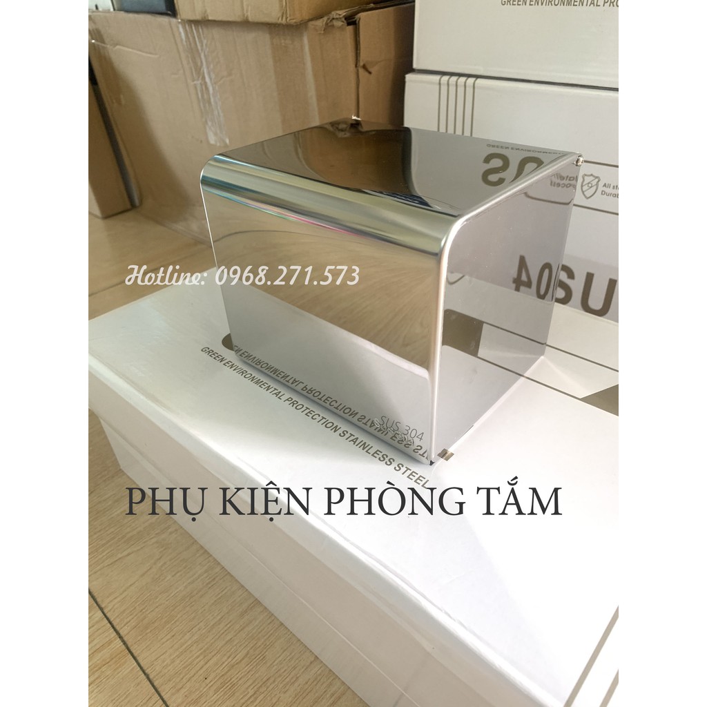 Hộp đựng giấy vệ sinh phòng tắm INOX SUS304