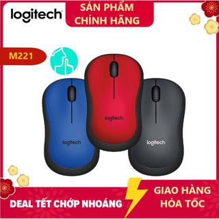 Chuột Không Dây Logitech M221 - Hàng Chính Hãng