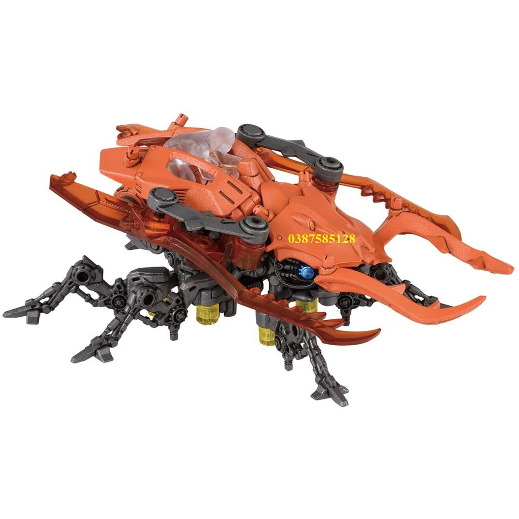 GHÉP HÌNH THÚ VƯƠNG ĐẠI CHIẾN ZOIDS TAKARA TOMY - NHẬT BẢN. MÃ SẢN PHẨM ZW37 QUAGANOS (LOẠI NHỎ)