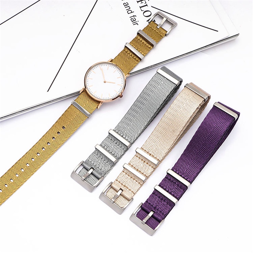 Dây Đeo Đồng Hồ Thể Thao Thông Dụng Bằng Nylon Zulu NATO 20mm 22mm 24mm