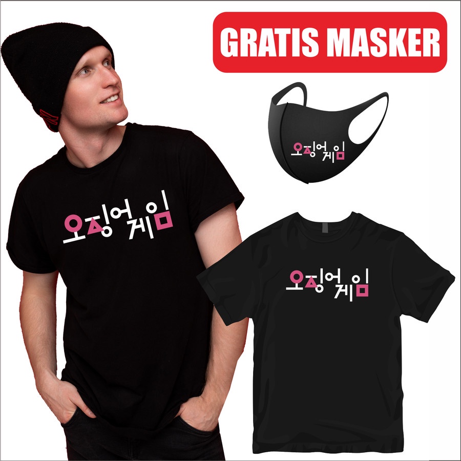 (SALE SỐC) Áo thun in hình Kdrama Squid Game