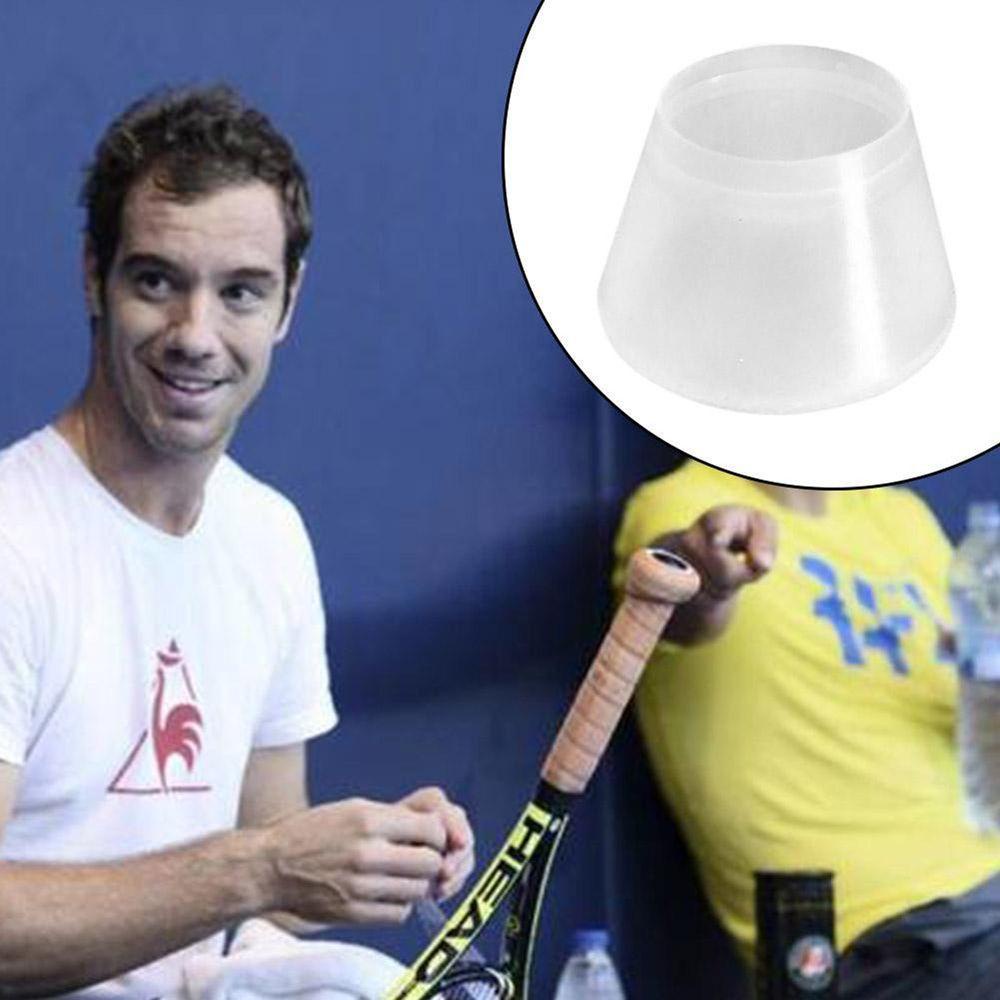 Vỏ Bọc Bằng Silicon Trắng Trong Suốt Chống Sốc Cho Vợt Tennis