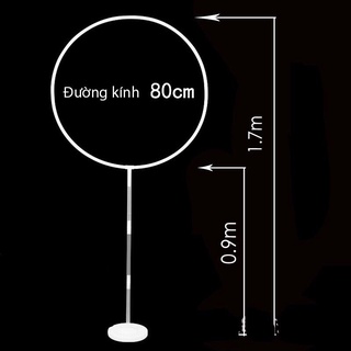 Trụ hình tròn gắn bóng trang trí sinh nhật, tiệc cưới, decor thật ấn tượng
