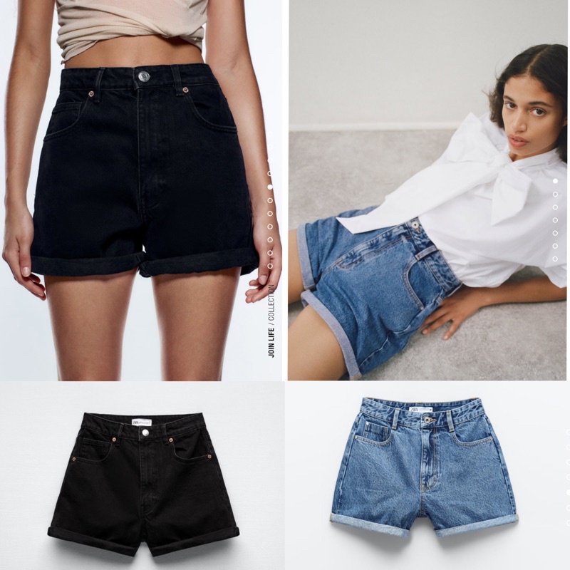 Quần jeans ZARA cạp cao