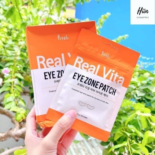 Mặt nạ mắt Prreti real vita eye zone patch dưỡng ẩm mắt gói 30 miếng