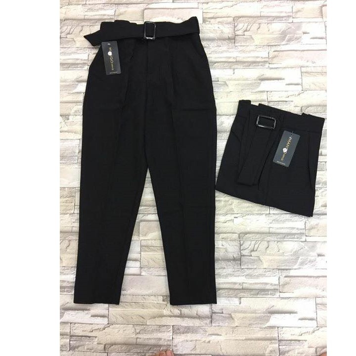 QUẦN TÂY CÔNG SỞ NỮ_QUẦN TÂY DÁNG BAGGY CÓ ĐAI ĐẸP | BigBuy360 - bigbuy360.vn