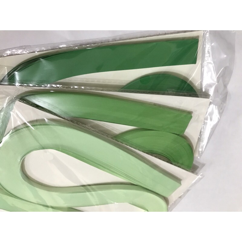 Giấy sợi Quilling loại rộng 5mm cho người mới tập làm