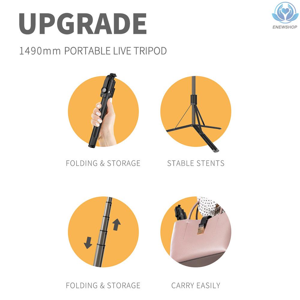 Gậy Tự Sướng Có Thể Kéo Dài Và Điều Khiển Từ Xa Cho Điện Thoại Ios & Android 149cm Max | BigBuy360 - bigbuy360.vn