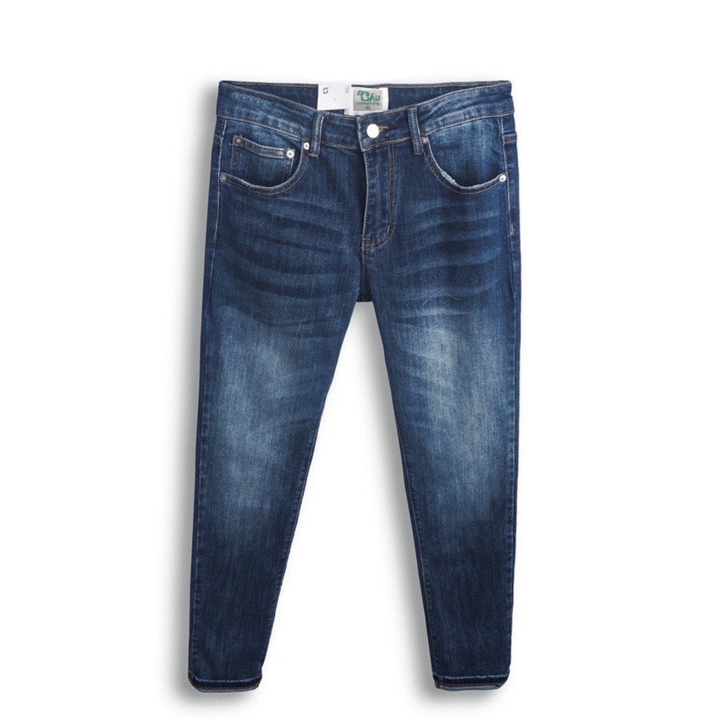 Quần jean nam màu XANH chất demin cao cấp co dãn đẹp from dáng skinny mẫu mới thời trang cao cấp beautiulgilr g015