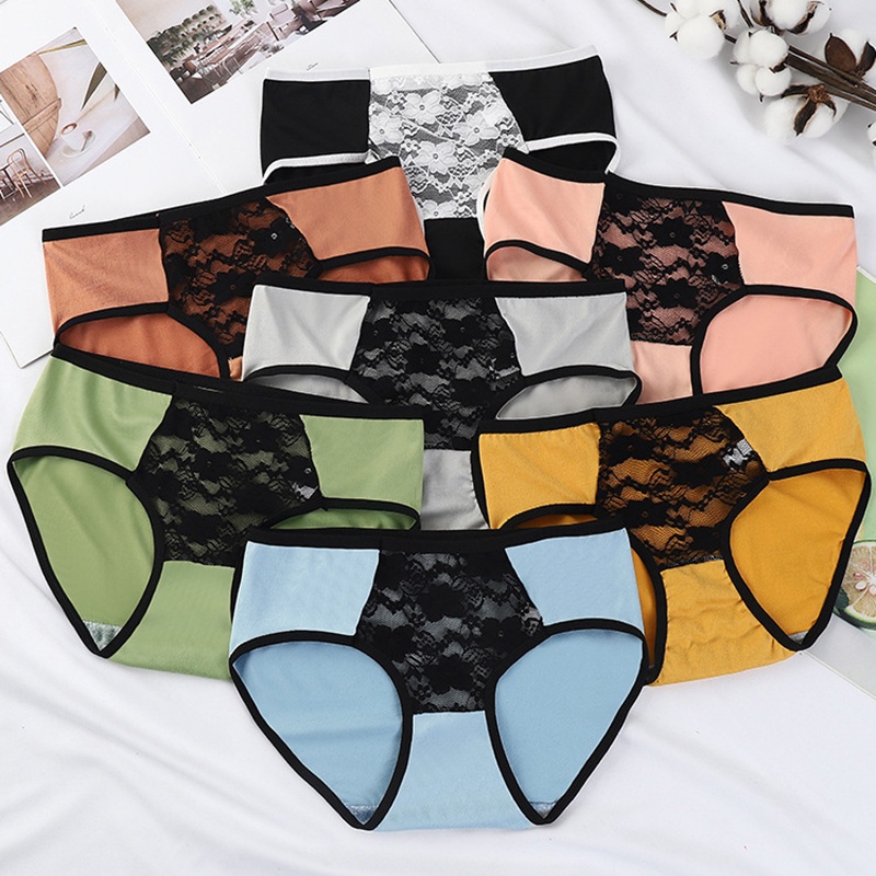 Quần lót Aoweinisi vải ren lưng vừa quyến rũ dành cho nữ