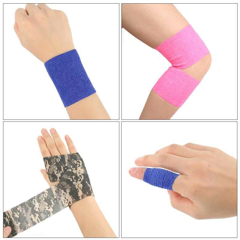 Băng Keo Thể Thao Quấn Cổ Chân Đá Bóng Dán Cơ Vải Tự Dính Hạn Chế Chấn Thương Bảo Vệ Khớp Cơ TT18
