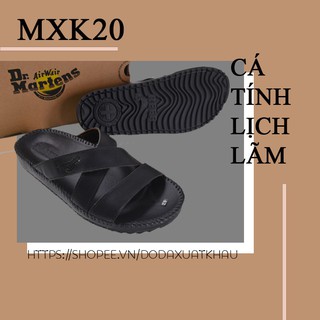 DÉP NAM DA BÒ DR. MARTENS -MXK20- BẢO HÀNH TRỌN ĐỜI - DÉP DA NAM CAO CẤP - SIÊU BỀN, SIÊU ĐẸP - FREESHIP