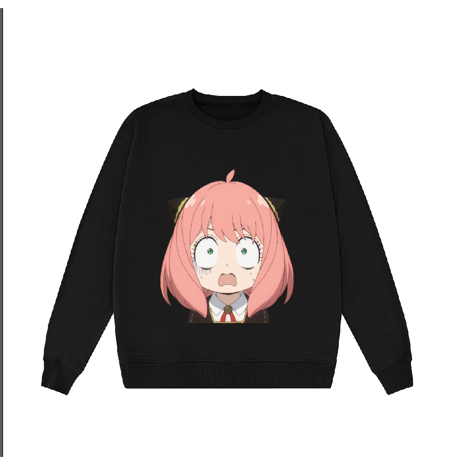 Áo sweater SPY x Family  nỉ bông dày mịn, áo nỉ nam nữ dáng unisex