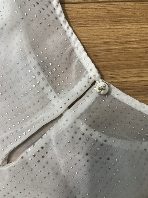Áo voan Elise 1 lớp nhũ