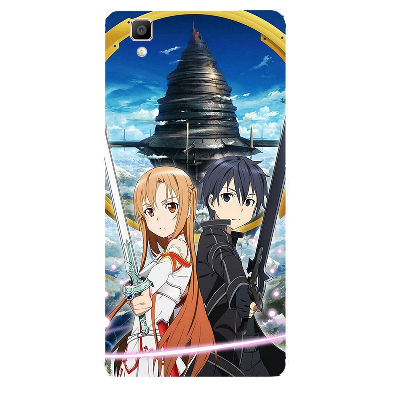 Ốp điện thoại silicon mềm in hình Sword Art Online cho Sony Xperia 5 8 10 Plus C5 E5 ZR Z Ultra M36H L36H XL39H M4 Aqua