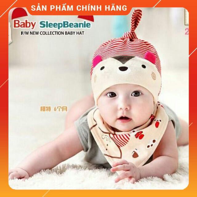 Mũ ngủ kèm yếm
