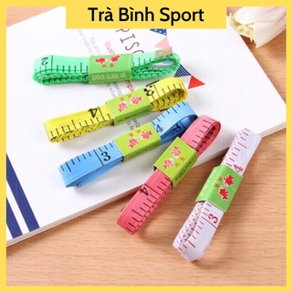 Thước dây đo eo tiện lợi Thước 1m5 đo toàn thân