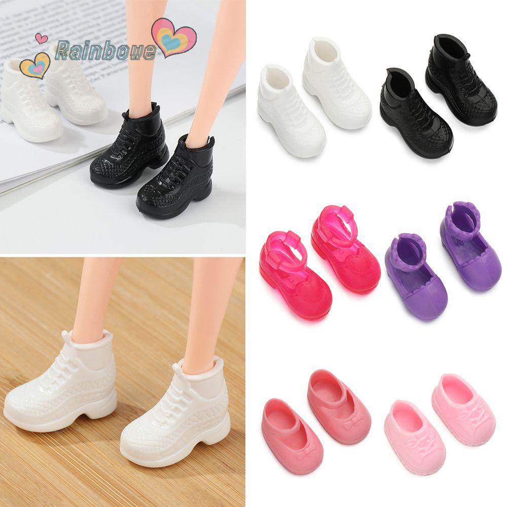 Giày thể thao nhựa PVC mềm cao cấp cho búp bê 16cm 1/3 1/4