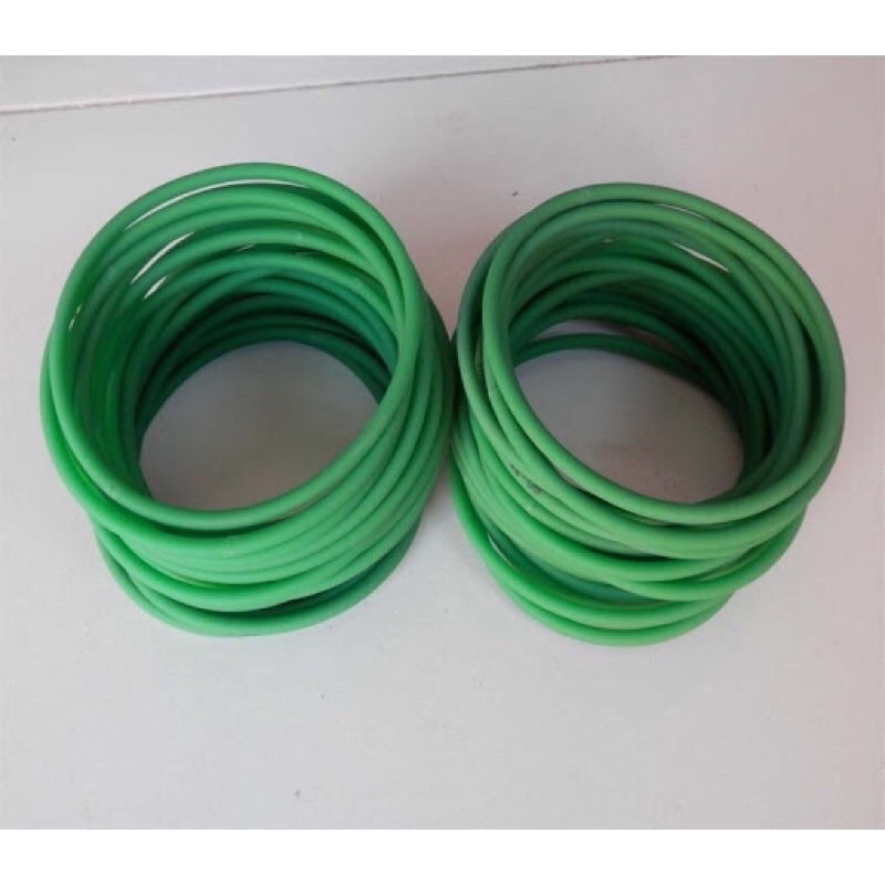 Dây curoa xanh phi 4mm 5mm 6mm 7mm 8mm 9mm 10mm dài 1 mét