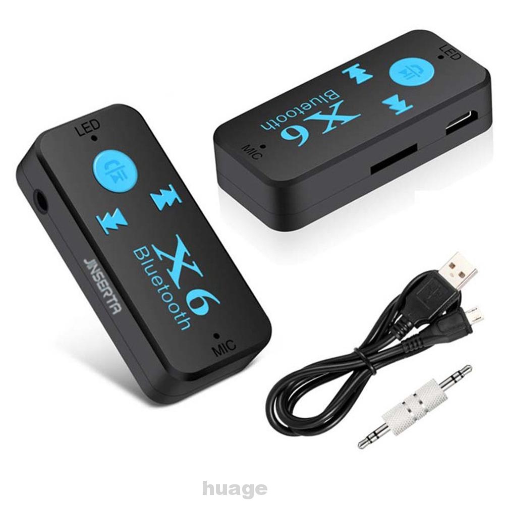 Bluetooth Receiver Wireless 4.1 Adapter 3 In 1 USB MIC Call Portable Mini X6