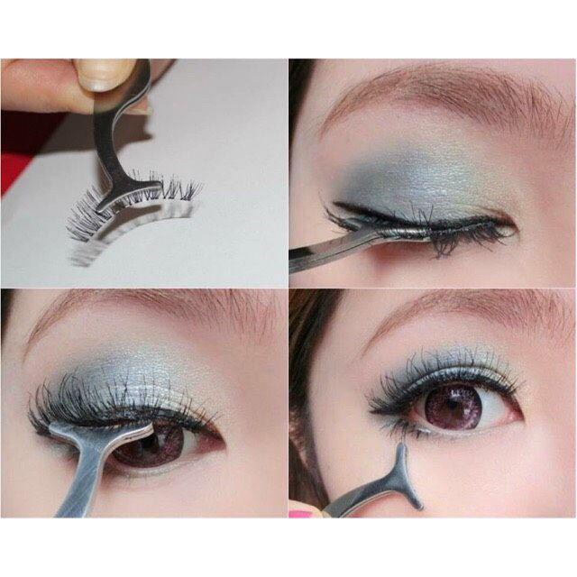 Nhíp gắn mi giả đầu cong