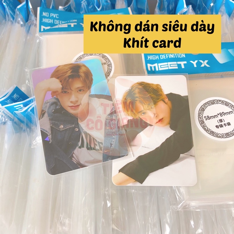 SLEEVE HÃNG MEET DÀNH CHO PHOTOCARD - LOẠI THÔNG DỤNG