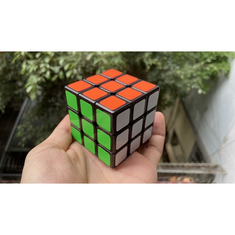 ( CÓ HƯỚNG DẪN ) Rubik 3x3 - Shengshou Legend Viền Đen Sticker Trơn