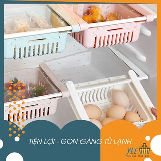 KHAY NHỰA KÉO RÚT ĐA NĂNG TĂNG DIỆN TÍCH TỦ LẠNH