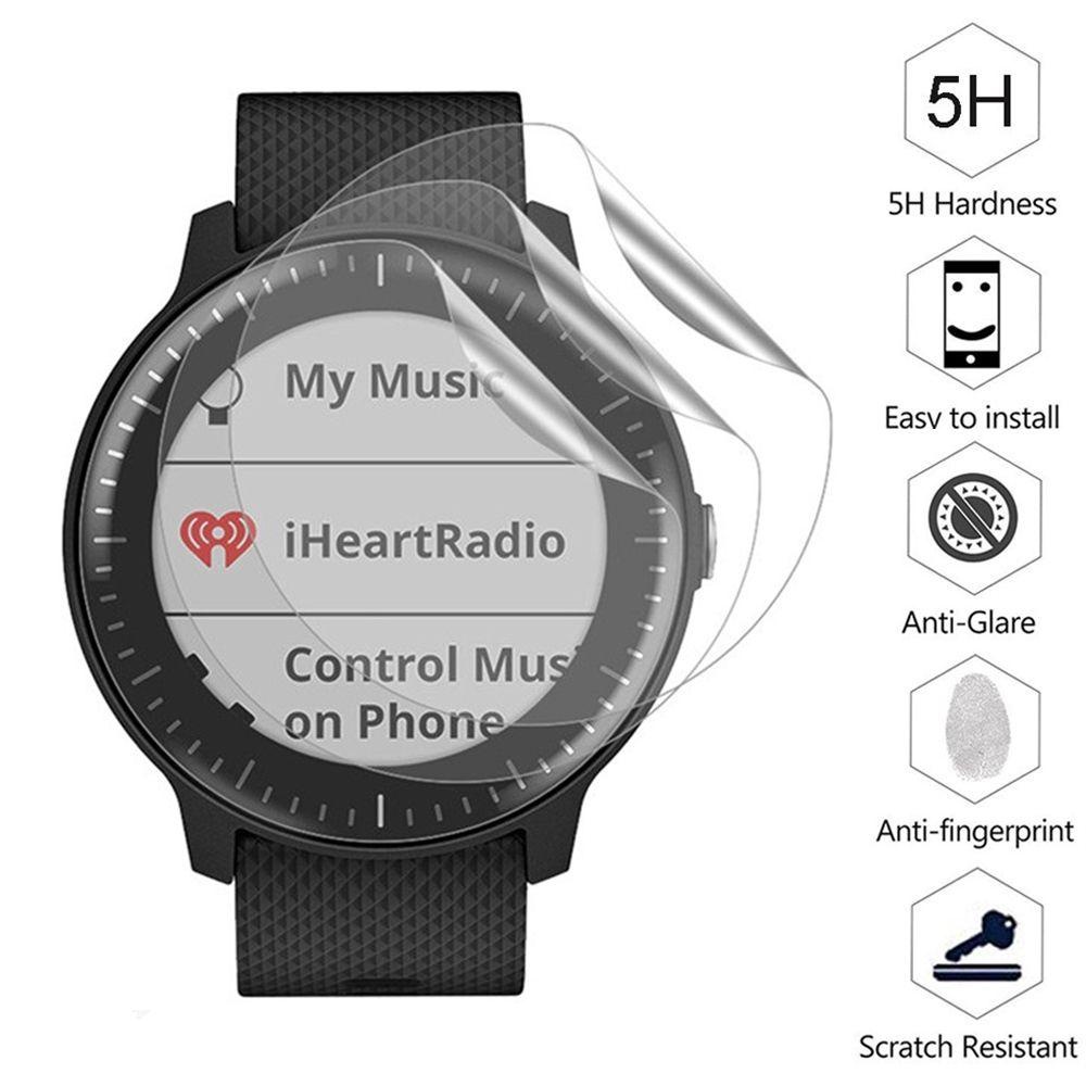 JONYE Set 1 / 2 / 3 MiếNg DáN TPU BảO Vệ MàN HìNh Cho ĐồNg Hồ Garmin Vivoactive 3 Music HD