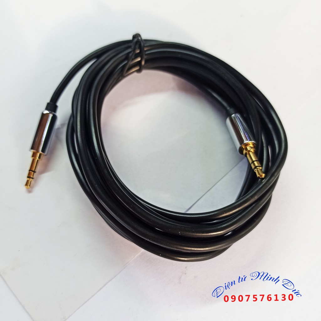 Audio Cable - Cable AUX 3.5mm to 3.5 mm Cable - Dây cáp âm thanh 2 đầu 3.5 ly - 3M