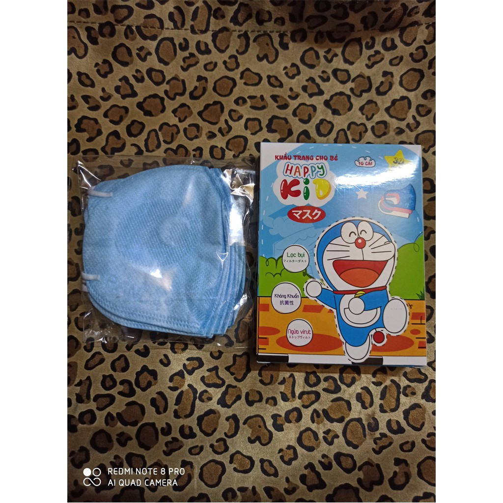 Khẩu Trang Trẻ Em Hình Gấu Panda Dành Cho Bé Từ 1 Đến 6 Tuổi