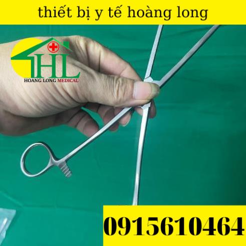 Panh Y Tế, Panh Thẳng Có Mấu 20cm - Hàng Pakistan