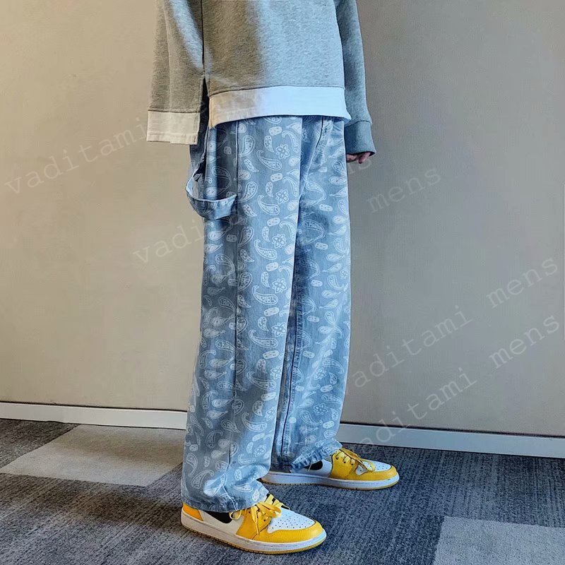 Quần jean nam baggy ống suông rộng HỌA TIẾT HÓT phong cách dẫn đầu hottrend 2021 VADITAMI_MENS