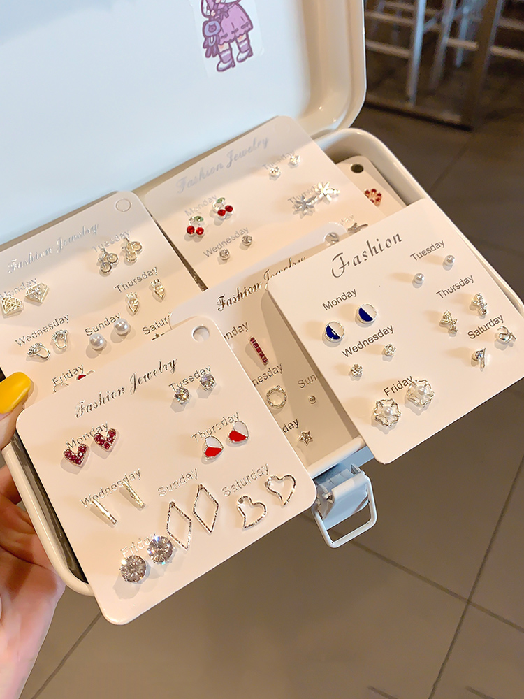 Khuyên Tai Thiết Kế Đơn Giản Xinh Xắn Thời Trang Cho Nữ