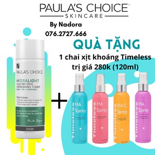 Nước Hoa Hồng Paula's Choice Hydralight Healthy Skin Refreshing Toner 190ml