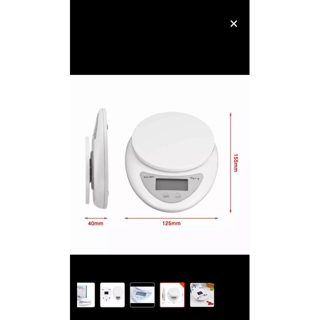 Cân điện tử mini nhà bếp 5kg Electronic Kitchen Scale – cân thực phẩm gia vị nhà bếp tiện dụng