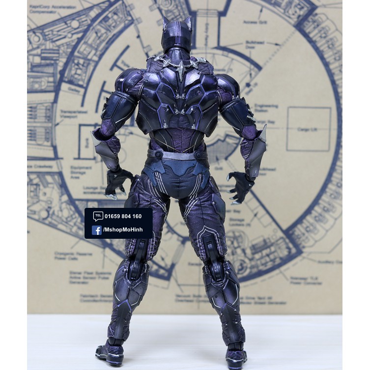 Mô hình Báo đen Black Panther PAK - Play Arts Kai