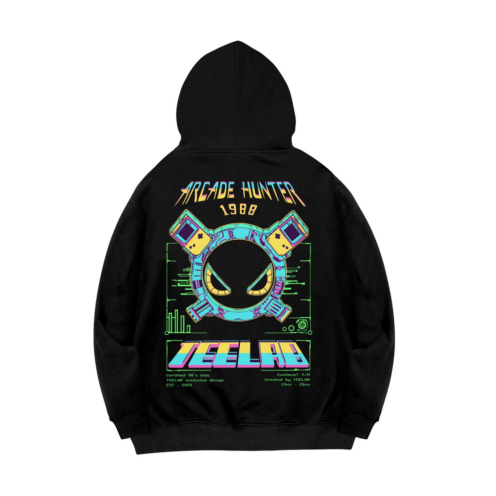 Áo Hoodie Teelab Arcade Hunter HD015