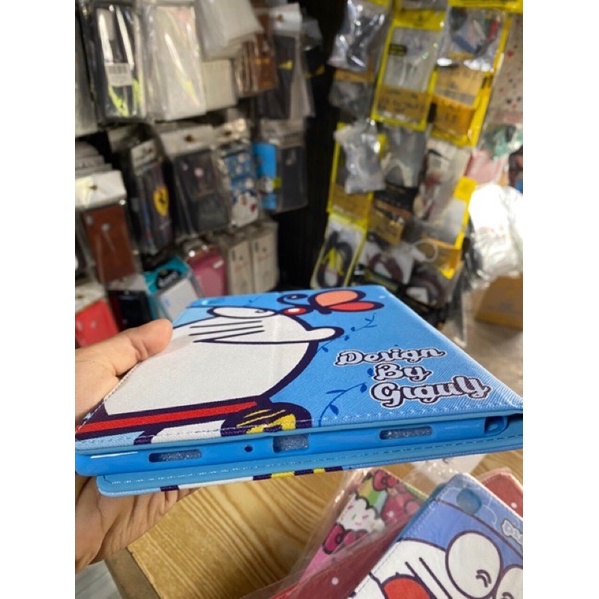 Bao da Samsung Tab A7 , Tab S7  hình Doremon ;kitty