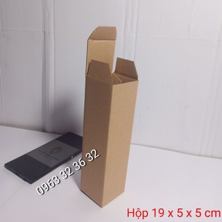 50 hộp carton gửi hàng 19 x 5 x 5 cm